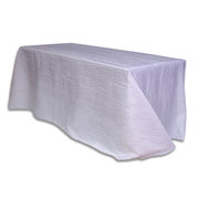 Linen-90x132 Solid White (6' Table)