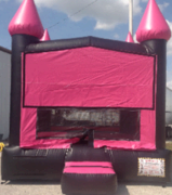 Neon Pink Black bouncer