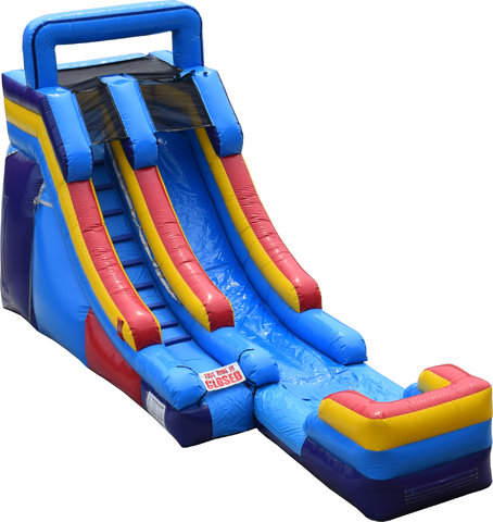 15' Single Lane Dry or Wet Slide