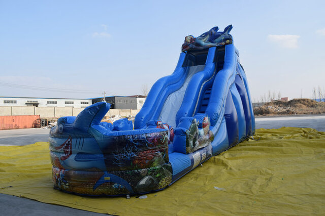 shark water slide amazon