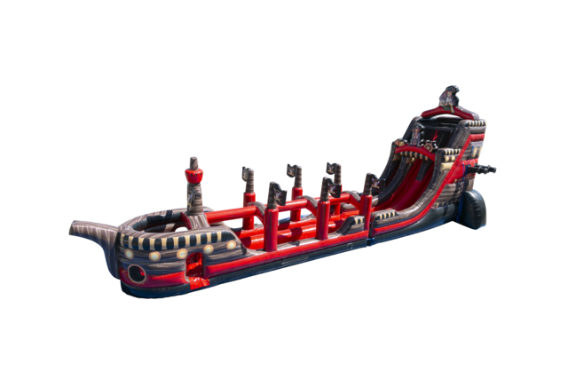 32ft Pirate Dual Lane Water Slide 32ft Pirate Dual Lane Water Slide