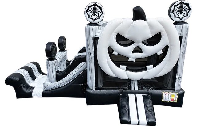 Spooky Pumpkin Bounce House Combo Spooky Pumpkin Bounce House Combo