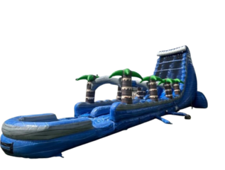 27ft Paradise Double Lane Water Slide w/slip n slide