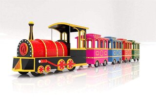 Electric Trackless Train