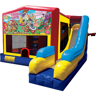 Candyland Bounce House Combo 7n1