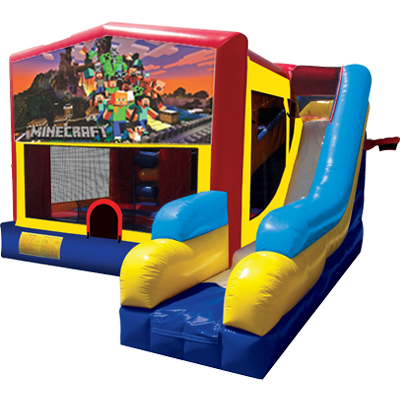 Minecraft Bounce House Combo 7n1
