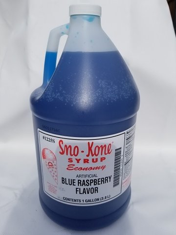 Sno-Cone Gallon Blue Raspberry