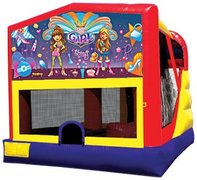 It's a Girl Thing Bounce House Combo 4n1