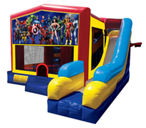 Justice League Bounce House Combo 7n1