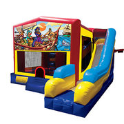 Pirate Bounce House Combo 7n1