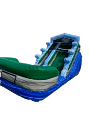Green Splash Water Slide