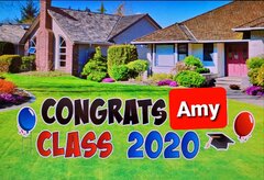 Yard Signs & Balloons for Birthday, Graduation or any Celebration! Yard Signs & Balloons for Birthday, Graduation or any Celebration!