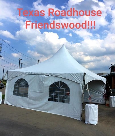 Tent 20 x 20, 20 chairs, three walls, two spot lights, 4 tables 6 foot, 1 Fan (TRH FRIENSWOOD) Tent 20 x 20, 20 chairs, three walls, two spot lights, 4 tables 6 foot, 1 Fan (TRH FRIENSWOOD)