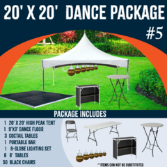 20' x 20' Dance Package #5
