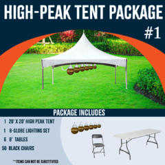 High-Peak Tent Package #1