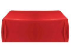 026 Red Tablecloth 6 foot 026 Red Tablecloth 6 foot