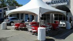 002 Tent 20 x 20 with 4 Tables & 40 Chairs 002 Tent 20 x 20 with 4 Tables & 40 Chairs