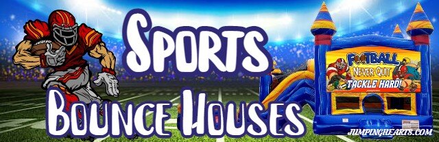 Sports Bounce House rentals Nashville | Jumping Hearts Party Rentals
