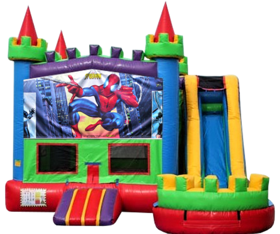 Spiderman Bounce house for rent Nashville TN Jumping Hearts Party Rentals