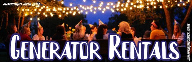 Generator rentals Nashville | Jumping Hearts Party Rentals