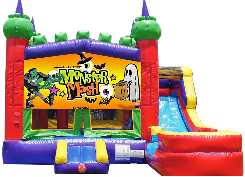Halloween combo bounce house rental Nashville Tn Jumping Hearts Party Rentals
