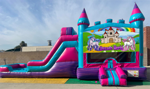 Unicorn Bouncy House Nashville TN | Jumping Hearts Party Rentals 