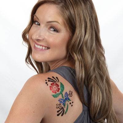 Glitter Tattoo Artist Glitter Tattoo Artist