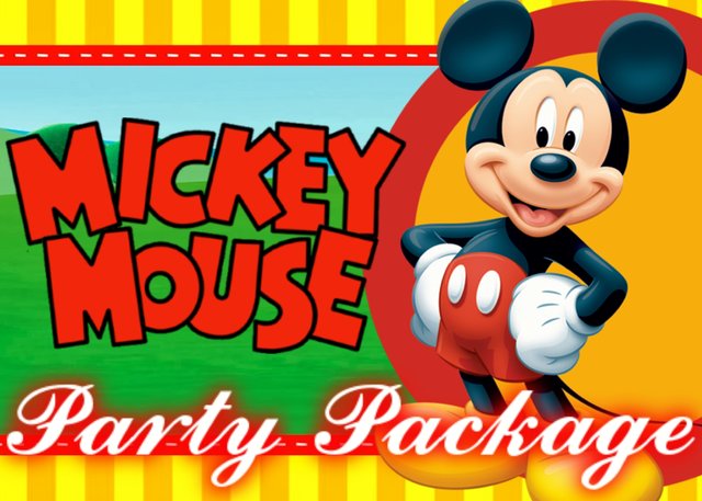 Mickey Party Package Mickey Party Package
