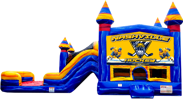 Hockey Combo Bounce House Hockey Combo Bounce House