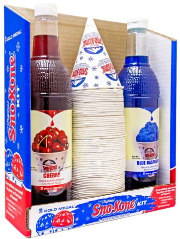 Snow Cone Syrup and Cup Kit Snow Cone Syrup and Cup Kit