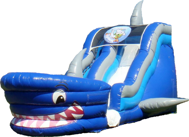 shark mouth slip and slide