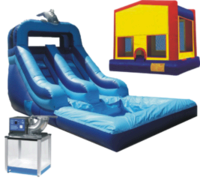 Summer Party Package With 12 ft Water Slide Summer Party Package With 12 ft Water Slide