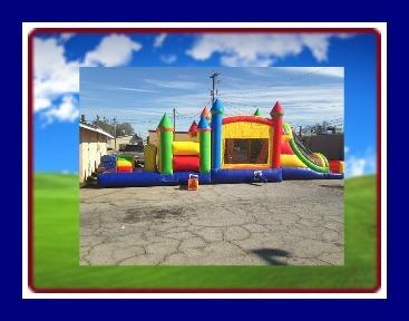 40 FEET FUN COMBO WITH OBSTACLE COURSE 40 FEET FUN COMBO WITH OBSTACLE COURSE