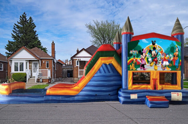 CUSTOM THEME MARBLE WATER COMBO WITH POOL-MICKEY CLUBHOUSE CUSTOM THEME MARBLE WATER COMBO WITH POOL-MICKEY CLUBHOUSE