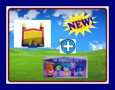 13 X 13 BOUNCE HOUSE WITH INSIDE-OUT THEME 13 X 13 BOUNCE HOUSE WITH INSIDE-OUT THEME