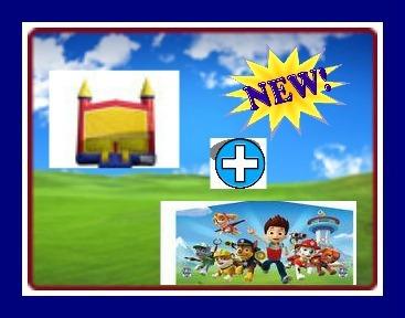 13 X 13 BOUNCE HOUSE WITH PAW PATROL THEME 13 X 13 BOUNCE HOUSE WITH PAW PATROL THEME