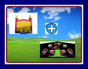 13 X 13 BOUNCE HOUSE WITH GEORGIA BULLDOG THEME 13 X 13 BOUNCE HOUSE WITH GEORGIA BULLDOG THEME