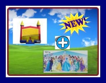 13 X 13 BOUNCE HOUSE WITH PRINCESS THEME 13 X 13 BOUNCE HOUSE WITH PRINCESS THEME