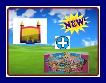 13 X 13 BOUNCE HOUSE WITH SHOPKINS THEME 13 X 13 BOUNCE HOUSE WITH SHOPKINS THEME