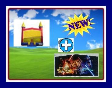 13 X 13 BOUNCE HOUSE WITH STAR-WARS THEME 13 X 13 BOUNCE HOUSE WITH STAR-WARS THEME