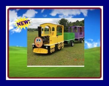 THE BELL EXPRESS TRACKLESS TRAIN THE BELL EXPRESS TRACKLESS TRAIN