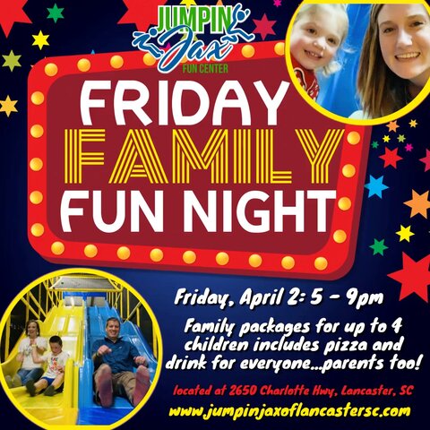Family Friday Fun Night Family Friday Fun Night