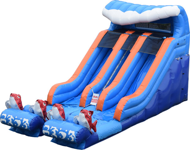 15FT Big Kahuna Double Lane Water Slide