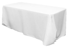 Linen Table Cover Rectangle 90x132"