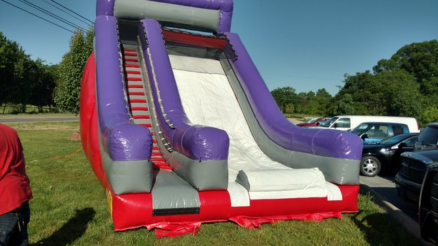 18 FOOT PURPLE SLIDE 18 FOOT PURPLE SLIDE