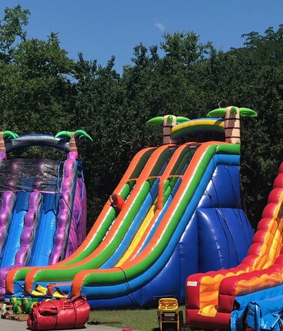 27 FOOT TROPICAL SLIDE 27 FOOT TROPICAL SLIDE
