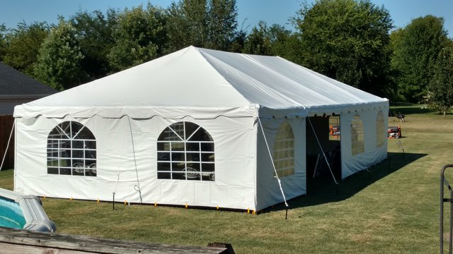 20x40 FRAME TENT WITH WINDOW SIDE WALLS 20x40 FRAME TENT WITH WINDOW SIDE WALLS