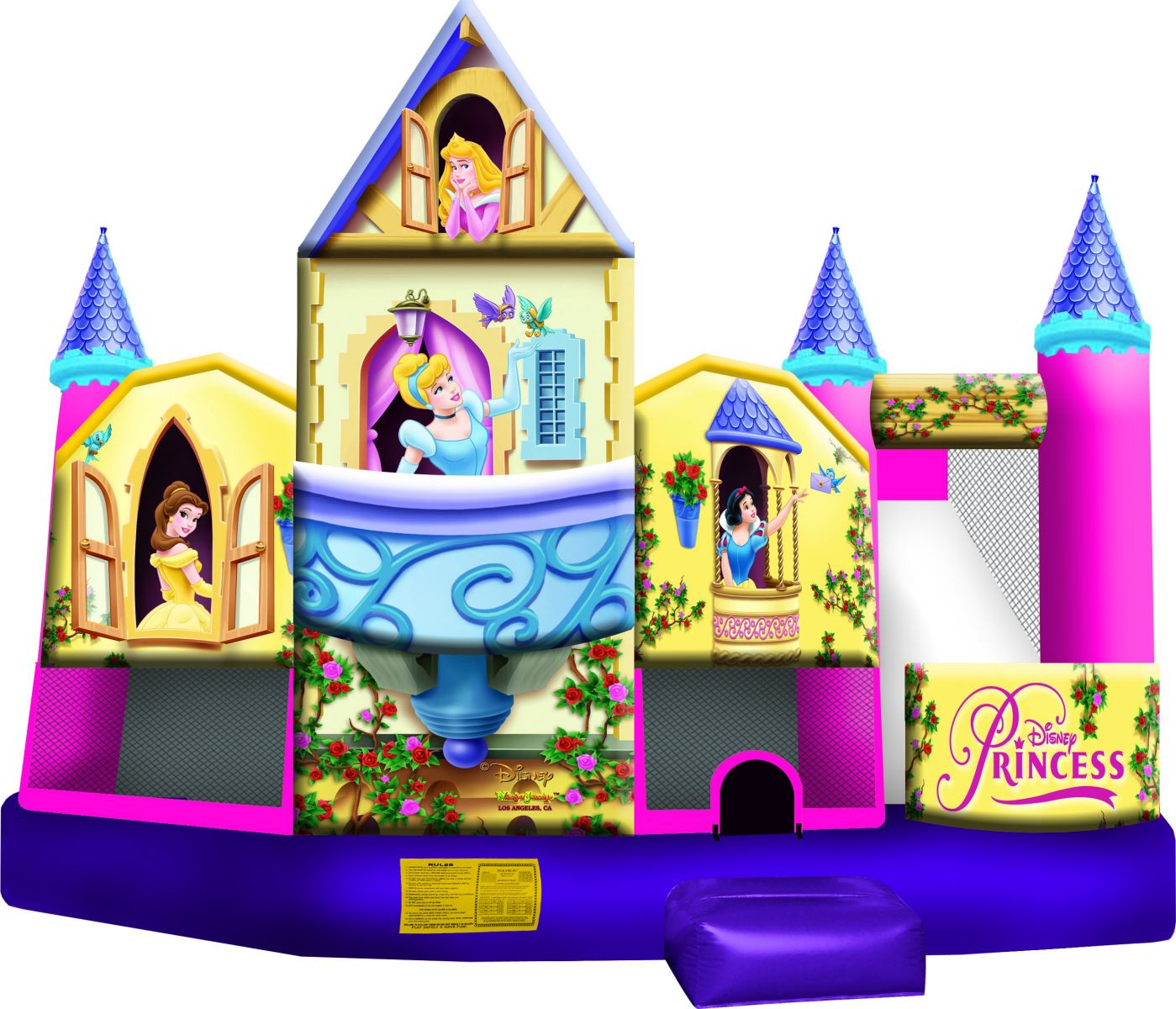 disney princess slide castle