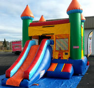 FlameOut Bounce House Basketball Climber and Dry Slide FlameOut Bounce House Basketball Climber and Dry Slide