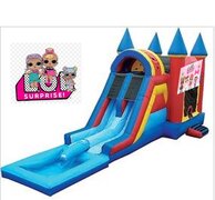 LOL Surprise Castle  Bounce House & Dual Slide Combo